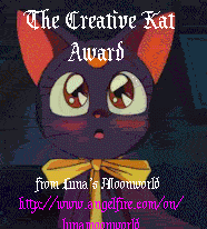 the 
kreative kat award