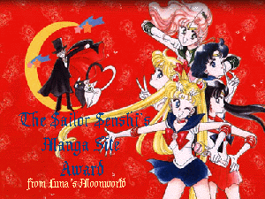 the sailor 
senshi's manga award