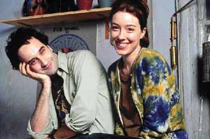 Molly and series creator and star Don McKellar.  I love that smile of hers :)