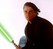 Luke during the sailbarge battle