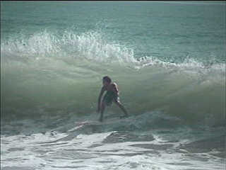 unknown grom on a 15 second speed ride