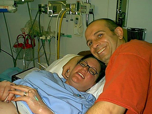 Dani and Rene at Women's College Hospital, Toronto