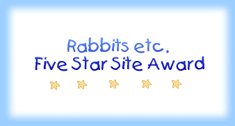 Rabbits Etc. Five Star Site Award
