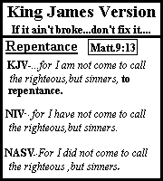 KJV 1611 God's  Word In The English Language