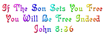 If the Son sets you free, you are free indeed