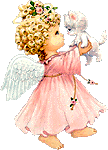 Angel with Kitten