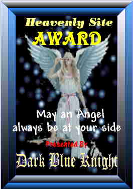 Dark Blue Knight Heavenly Site Award