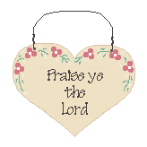 Heart shaped sign says,