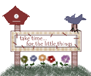 Take Time For The Little Things