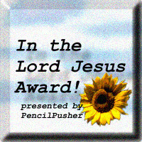 Pencil Pusher In the Lord Jesus Award
