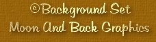 Moon and back graphics
