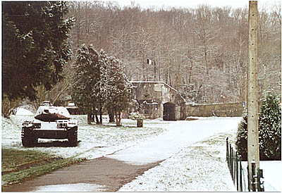 Una imagen de la entrada a Eben-Emael