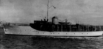 El primer yate ''Azor''