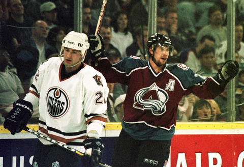 Peter Forsberg, Colorado Avalance, Number 21