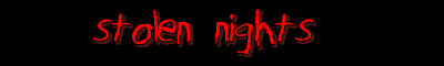 stolen nights