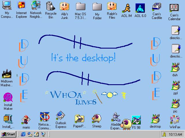 My desktop!