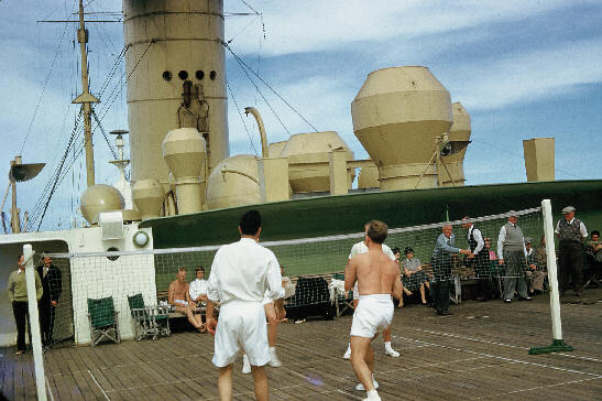 Let's get physical .. a bit of a rough day at sea !