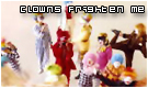 clowns frighten me