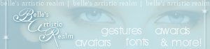 .�.�.�.�.�.Belle's Artistic Realm.�.�.�.�.�.