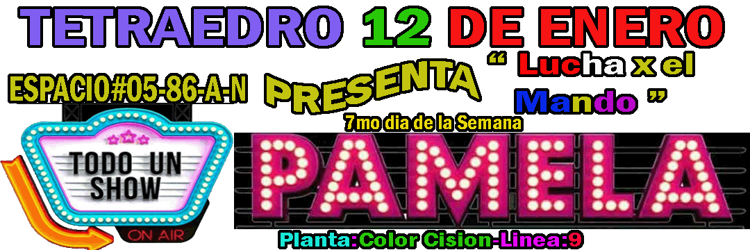 Pamela todo un Show