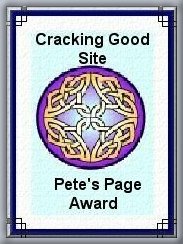 CRACKING GOOD SITE AWARD