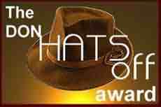 Don Hats Off Award