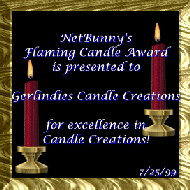 NETBUNNY SPECIAL FLAMING CANDLE AWARD