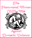 Official Seal of The Phenomenal Women Of The Web - Against Domestic Violence