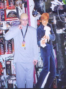 MUHAHAHA! Rob as DR. Evil, Halloween '99