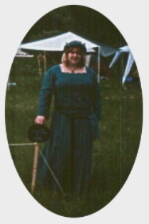 Katherine with short hair, Egil's Tourney 1998