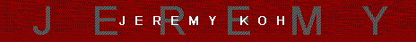 Welcome to Jeremy's Domain