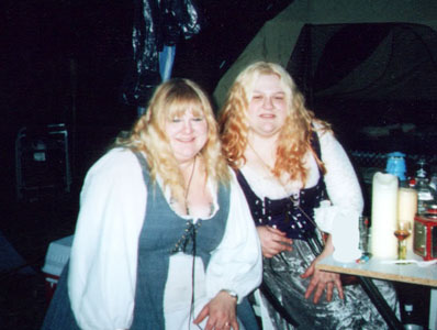 Kate and Annie at Egil's 2002