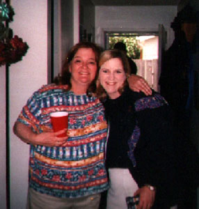 Mom and my long-lost older sister Elizabeth