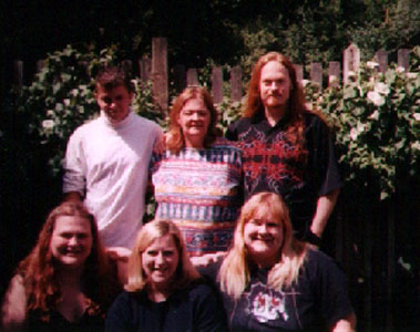 Merrie Garoute and her 5! biological children