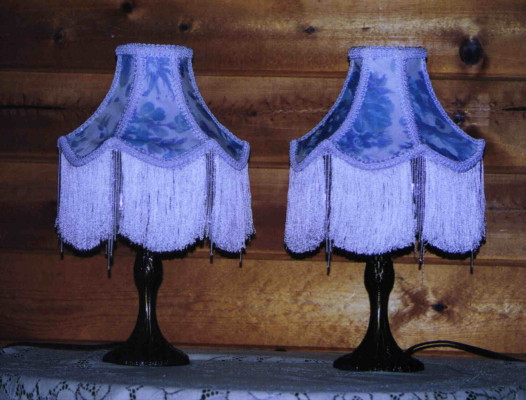 I like it on a swing arm lamp; Click the picture to see close up.