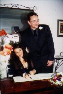 Signing the register