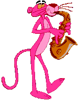 a pink sax