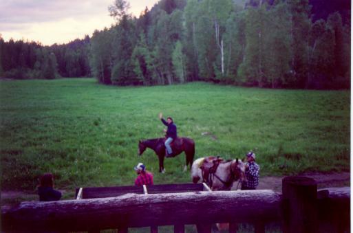 Shows the clezared field - approximately 25 acres cleared.