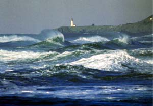  Stormy Sea by Forinash of Newport