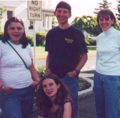 Scott, Amy, Emmy and Steffi