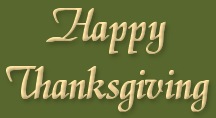 Happy Thanksgiving