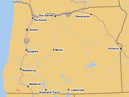 OR-46's Routing from Cave Junction to the Oregon Caves National Monument
