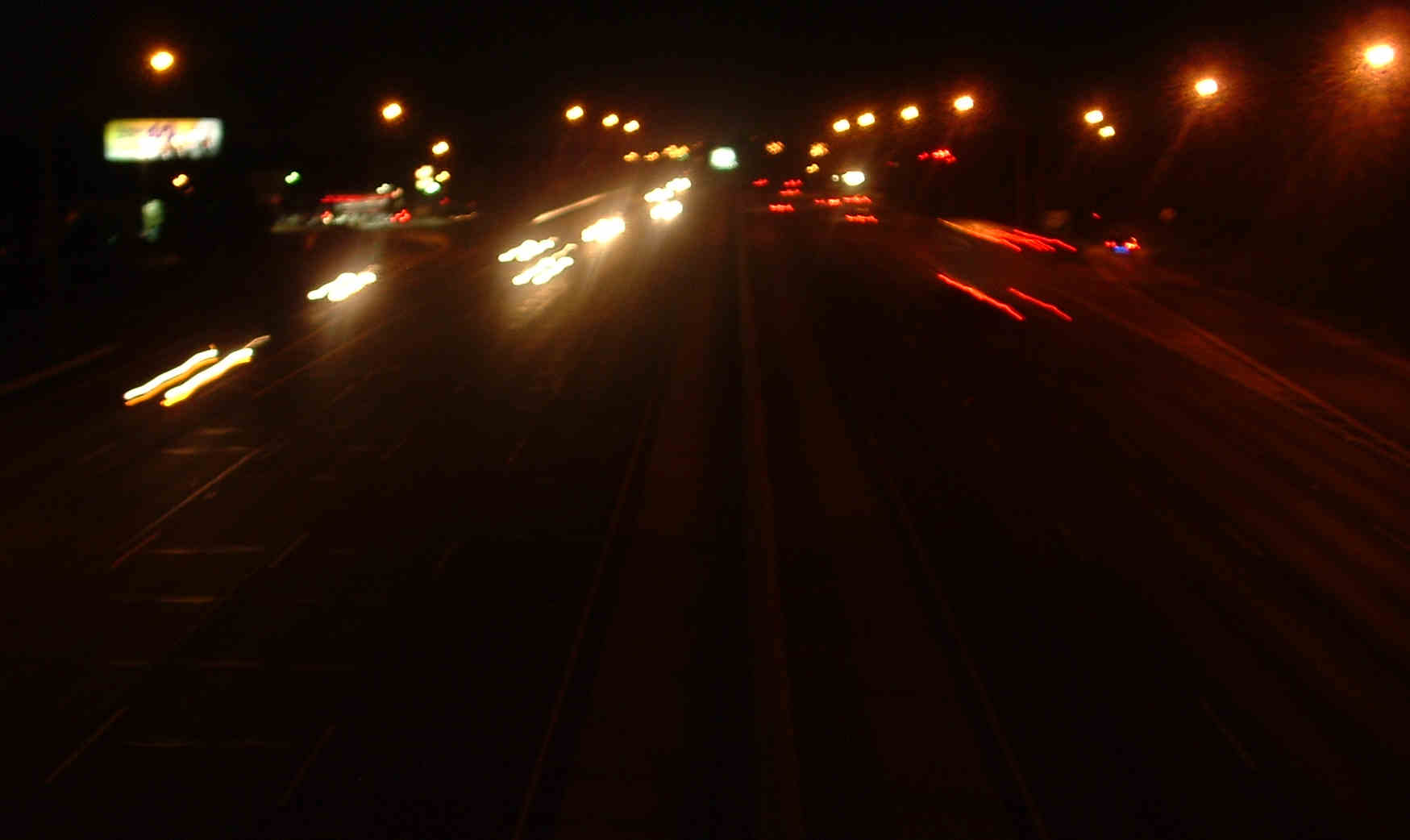 night highway