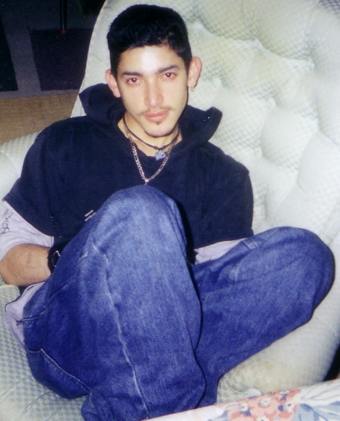 Just chilling at my house with my friends