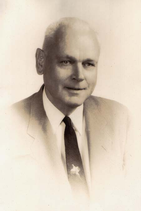 Ted Holsing about 1950