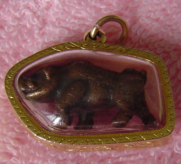 Lp Seng Wat Banan wild boar amulet