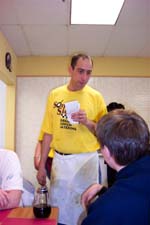 Sonny Serves a Customer