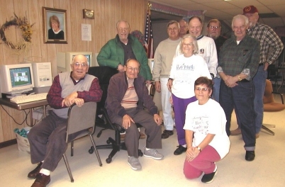 Photo of fifth anniversery meeting February 2002