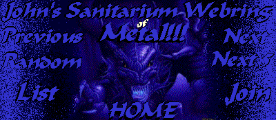 John's Sanitarium Ring of Metal