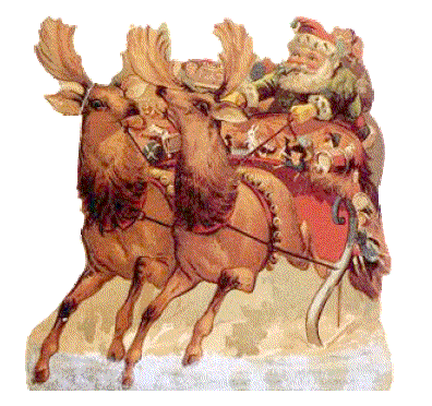 [Santa and Reindeers]